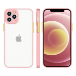 Milky Case silikoninis skaidrus dėklas Galaxy A72 &ndash; rožinis