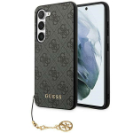 Guess 4G Charms dėklas Samsung Galaxy A35 &ndash; juodas