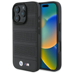 BMW M perforuotas MagSafe dėklas iPhone 16 Pro Max &ndash; juodas
