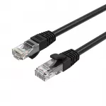 Orico PUG-C6 CAT6 1000Mbps RJ45 Ethernet tinklo kabelis LAN apvalas 2m - juodas