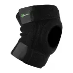 Rockbros LF1106M sporto apsauga kelinio čiupo ir kelio sąnario apsaugai, dydis M - juoda