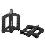 Rockbros RK01 nailono dviračio pedalai - juodi