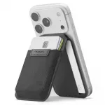 Spigen Slim Fold S314-4 MagSafe Telefonų Piniginė - Juoda