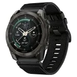 Dirželis Tech-Protect Nylon Classic skirtas Garmin Fenix 5X / 5X Plus / 6X / 6X Pro / 7X / 8 / 8 Pro / 9 / 9 Pro (47 mm) - Juodas