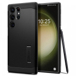 Spigen Tough Armor dėklas Galaxy S23 Ultra &ndash; juodas