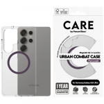 PanzerGlass CARE Urban Combat Qi dėklas Galaxy S25 Ultra &ndash; skaidrus