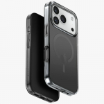 Uniq Clario MagClick dėklas iPhone 17 Pro &ndash; juodas