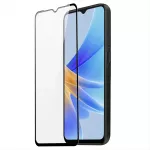 Dux Ducis 9D grūdintas stiklas Oppo A17 &ndash; juodas rėmelis