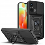 Tech-Protect CamShield Pro dėklas Redmi 12C &ndash; juodas