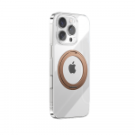 Joyroom MagSafe dėklas iPhone 16 Pro su žiedu &ndash; auksinis