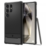 Spigen Rugged Armor dėklas Samsung Galaxy S24 Ultra &ndash; juodas
