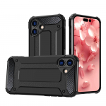 Hybrid Armor dėklas iPhone 16 Plus &ndash; juodas