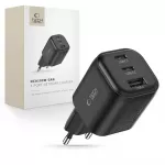 Tech-Protect NCA100W-GaN PD 3.2 100W / QC3.0 sieninis įkroviklis - juodas