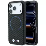BMW M Carbon Printed Ring MagSafe dėklas iPhone 17 Pro / 18 Pro - juodas