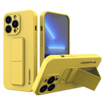 Wozinsky Kickstand dėklas iPhone 13 mini &ndash; geltonas