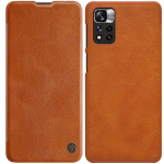 Nillkin Qin dėklas Redmi Note 11 Pro+ / Mi11i &ndash; rudas