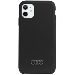 Audi silikoninis dėklas iPhone 12/12 Pro &ndash; juodas