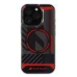 Audi MagSafe dėklas iPhone 16 Pro &ndash; juodas