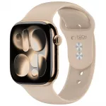 Tech-Protect silikono dirželis Apple Watch 44 / 45 / 46 / 49 mm - smėlio