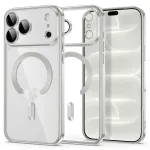 Dėklas Tech-Protect MagFlex skirtas iPhone 18 Pro / 17 Pro - sidabrinis