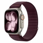 Dirželis Tech-Protect NylonLoop Apple Watch 8 / 9 / 10 / 11 / 12 / SE / Ultra (44 / 45 / 46 / 49 mm), tamsiai bordo