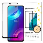 Wozinsky Super patvarus, pilnai klijais grūdintas stiklas viso ekrano With Frame Case TCL 30 5G Juoda
