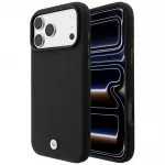 BMW Kevlar Metal Logo MagSafe dėklas skirtas iPhone 18 Pro / 17 Pro - Juoda