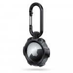 Tech-Protect TPUCarbon dėklas Apple AirTag &ndash; juodas