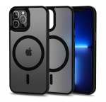 Tech-Protect MagMat MagSafe dėklas iPhone 12 Pro Max &ndash; juodas matinis