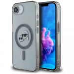 Karl Lagerfeld MagSafe dėklas iPhone 16e &ndash; juodas