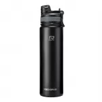 Rockbros 35210029002 terminis dviračio butelis gėrimams 650 ml - juodas