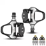 Rockbros LP-RD2BK SPD sistemos pedalų flekai - juoda