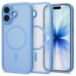 Dėklas Tech-Protect MagPeak MagSafe CC iPhone 17, Matte Mist Blue (matinis mėlynas)