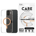 CARE PanzerGlass MagSafe dėklas iPhone 16 Plus &ndash; persikinis