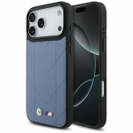 BMW M Quilted MagSafe dėklas iPhone 17 Pro Max &ndash; mėlynas