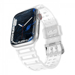 Strap Triple Protection dirželis Apple Watch 38 / 40 / 41 mm - skaidrus