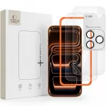 Tech-Protect Easy Set+ 2-Pack grūdintas stiklas ekranui ir objektyvui iPhone 18 Pro