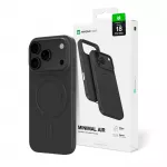 AmazingThing Minimal Air Case skirtas iPhone 18 Pro Max, suderinamas su MagSafe - Juoda