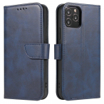 Magnet Case atverčiamas dėklas su stovu Xiaomi Redmi Note 11 Pro+ 5G &ndash; mėlynas