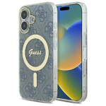 Guess IML 4G MagSafe dėklas iPhone 16 &ndash; mėlynas