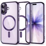 Tech-Protect MagFlex dėklas iPhone 17 - Skaidri violetė