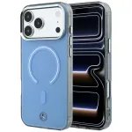 Dėklas Mercedes Double Layer Iconic Logo MagSafe skirtas iPhone 18 Pro Max / 17 Pro Max - mėlynas
