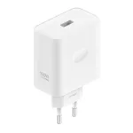 Oppo VCBAOBEH 100W USB-A sieninis įkroviklis su USB-A į USB-C kabeliu - balta