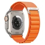 Dirželis Tech-Protect Nylon Pro Apple Watch 8 / 9 / 10 / 11 / 12 / SE / Ultra (44 / 45 / 46 / 49 mm), oranžinis