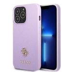 Guess Saffiano 4G dėklas iPhone 13/13 Pro &ndash; violetinis