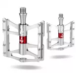 Rockbros JT410 4.10 4 Rutulių Dviračio Pedalai - Sidabriniai