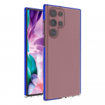 Spring Case TPU dėklas Galaxy S22 Ultra &ndash; tamsiai mėlynas