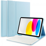 Tech-Protect SC Pen dėklas su klaviatūra iPad 10.9" (2022) &ndash; melsvas