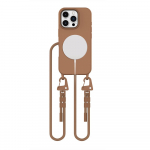 Tech-Protect MagNecklace MagSafe dėklas iPhone 16 Pro &ndash; rudas