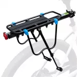 Rockbros Shelves HJ10010 greito montavimo dviračio stelažas su at&scaron;vaitais - juoda